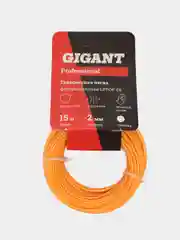 Леска для триммеров Professional 2 мм, 15 м, круг, флуоресцентная Gigant GPROF-06