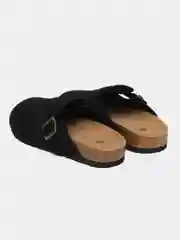 Черный сандалии женские, мюли