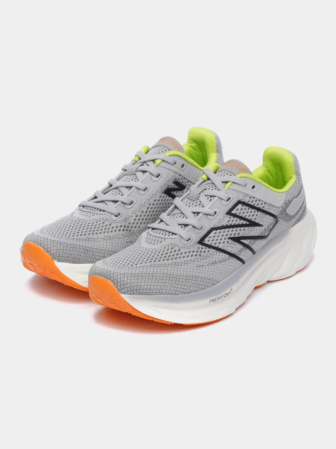 Серый кроссовки мужские с логотипом New Balance 1080