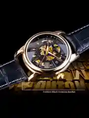 Часы механические, наручные, мужские, FORSINING 1526, скелетон, с автоподзаводом, водостойкие
