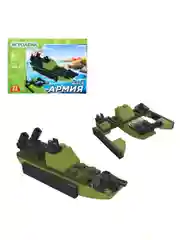 Конструктор "Армия", 20-26 деталей, 10х7x3 см, 4 дизайна