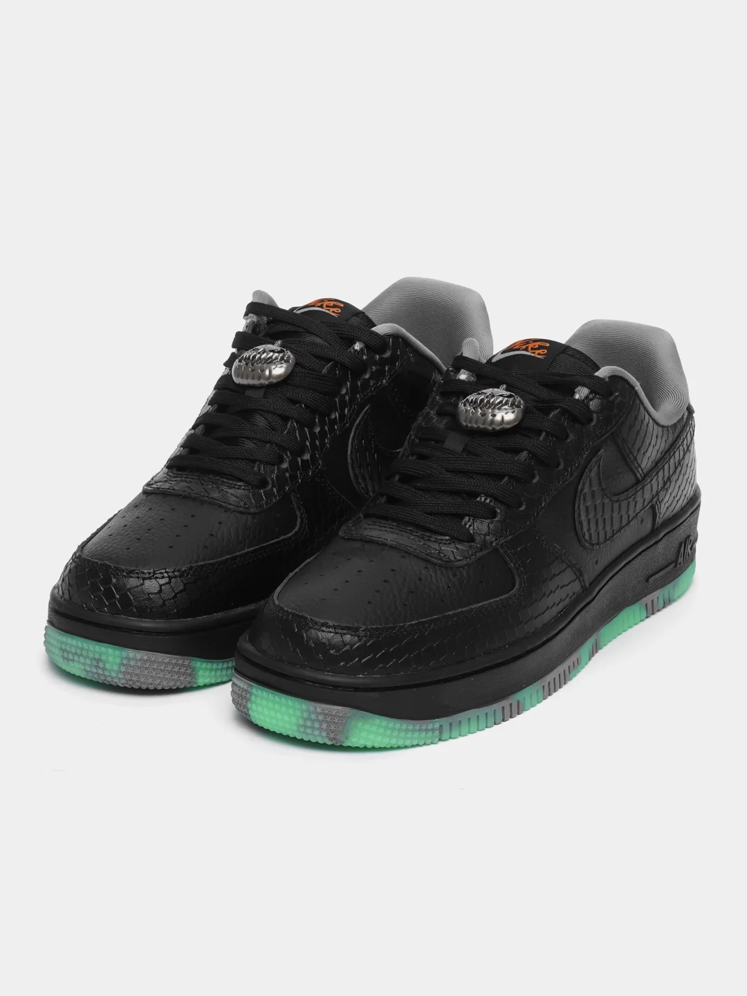 Черный кроссовки мужские, с логотипом Nike Air Force 1 low