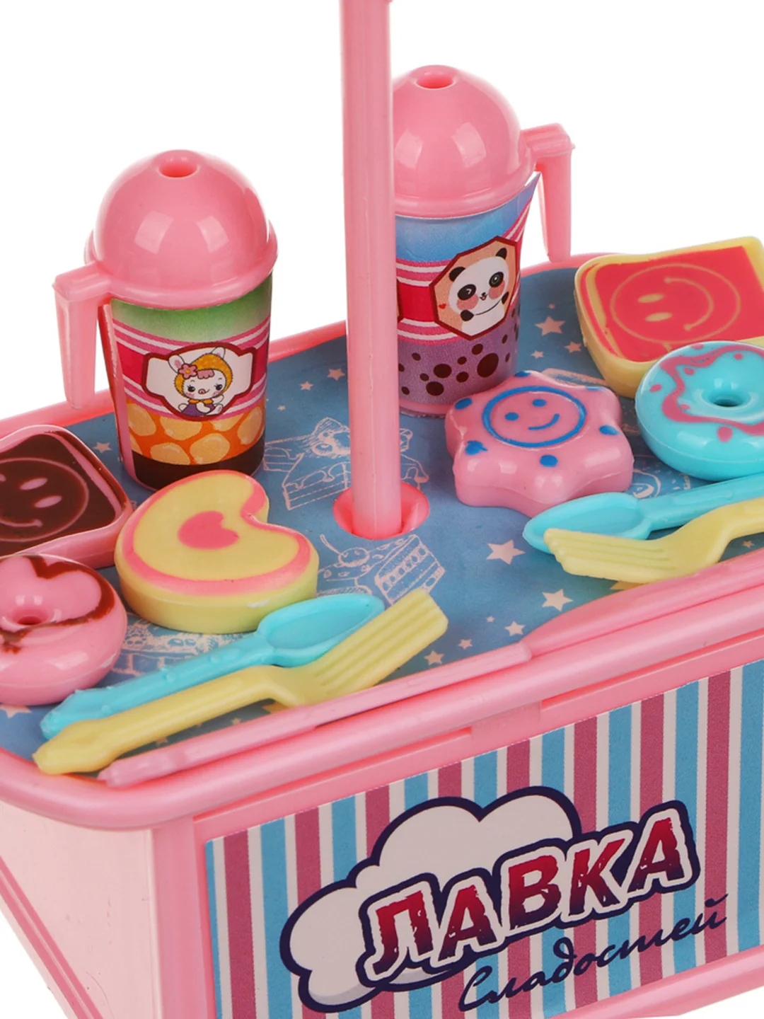 Игрушка для девочек - кукла с аксессуарами "Лавка сладостей", 54,5х22,5х8 см