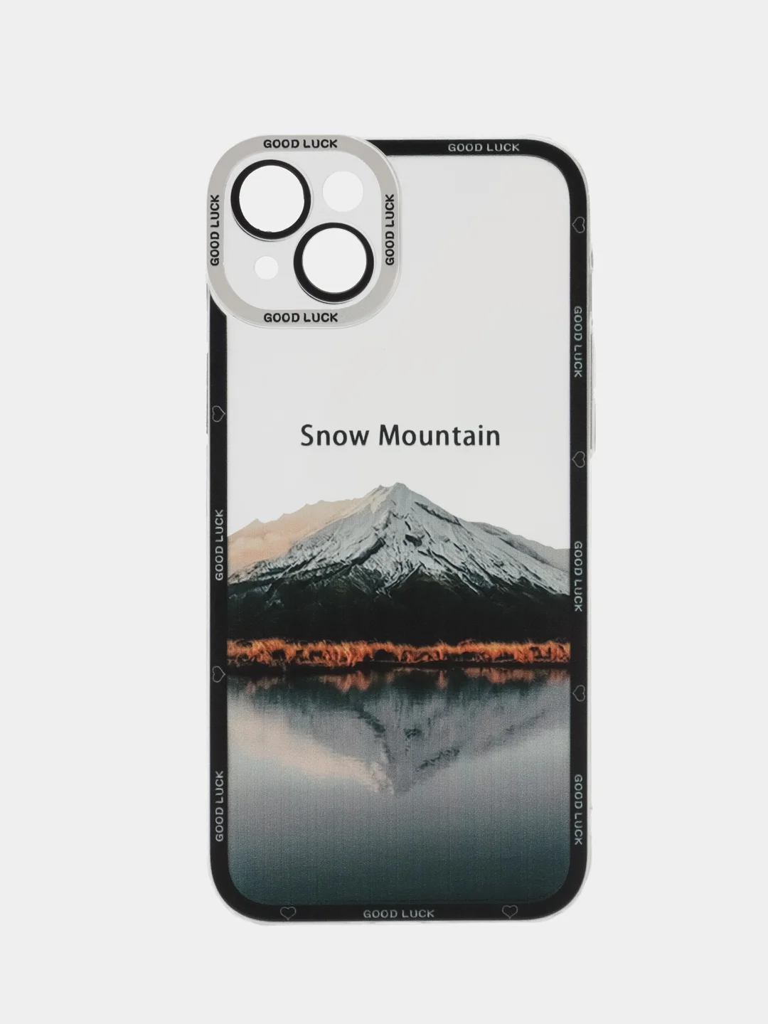 Белый чехол для iPhone 11, 12, 13, 14, 15 Pro Max Plus, с принтом, защитой камеры айфон