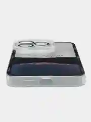 Пурпурный чехол для iPhone 11, 12, 13, 14, 15 Pro Max Plus, с принтом, защитой камеры айфон