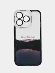 Пурпурный чехол для iPhone 11, 12, 13, 14, 15 Pro Max Plus, с принтом, защитой камеры айфон