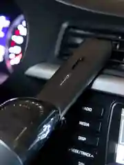 Пылесос автомобильный, 1 насадка, LED подсветка, 3000 мАч, зарядка от USB