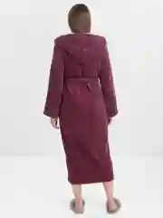 Халат женский с капюшоном, махра, размеры 46-60