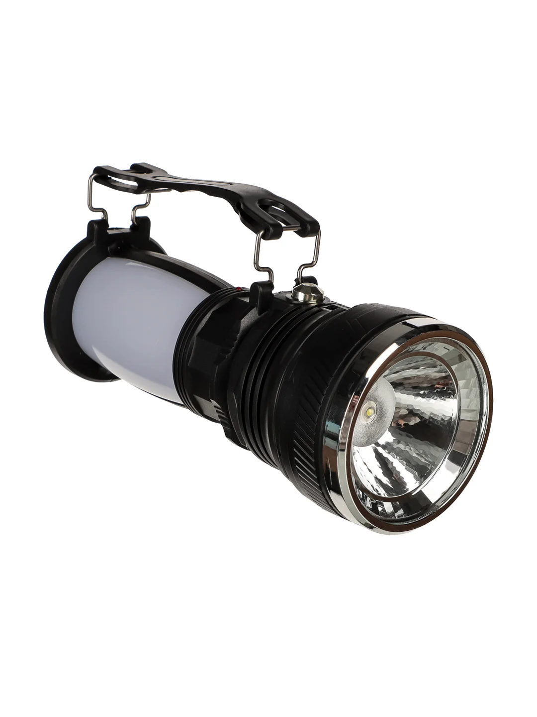 Фонарь-прожектор аккумуляторный "2-в-1", 24 SMD + 1 Вт LED, шнур 220 В, 17 см