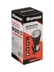 Фонарь-прожектор аккумуляторный "2-в-1", 24 SMD + 1 Вт LED, шнур 220 В, 17 см