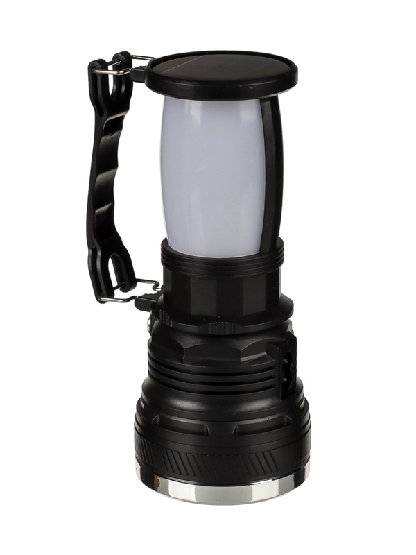 Фонарь-прожектор аккумуляторный "2-в-1", 24 SMD + 1 Вт LED, шнур 220 В, 17 см