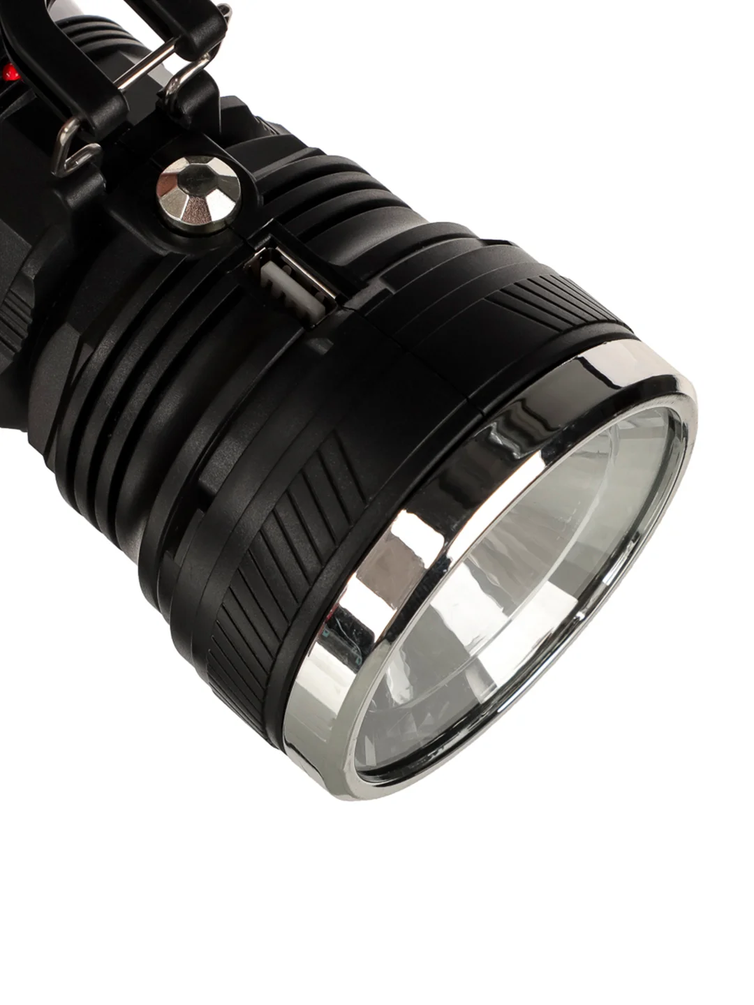 Фонарь-прожектор аккумуляторный "2-в-1", 24 SMD + 1 Вт LED, шнур 220 В, 17 см