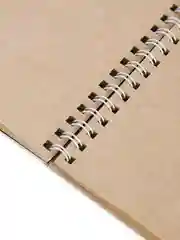 Скетчбук А5, блокнот для рисования, блок крафт 100 г/м2, 16,4х19,5 см, 30 л