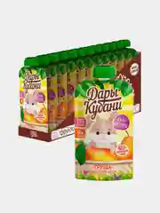 Пюре детское Дары Кубани, грушевое, без сахара, с 4 месяцев, 90 г, 12 штук