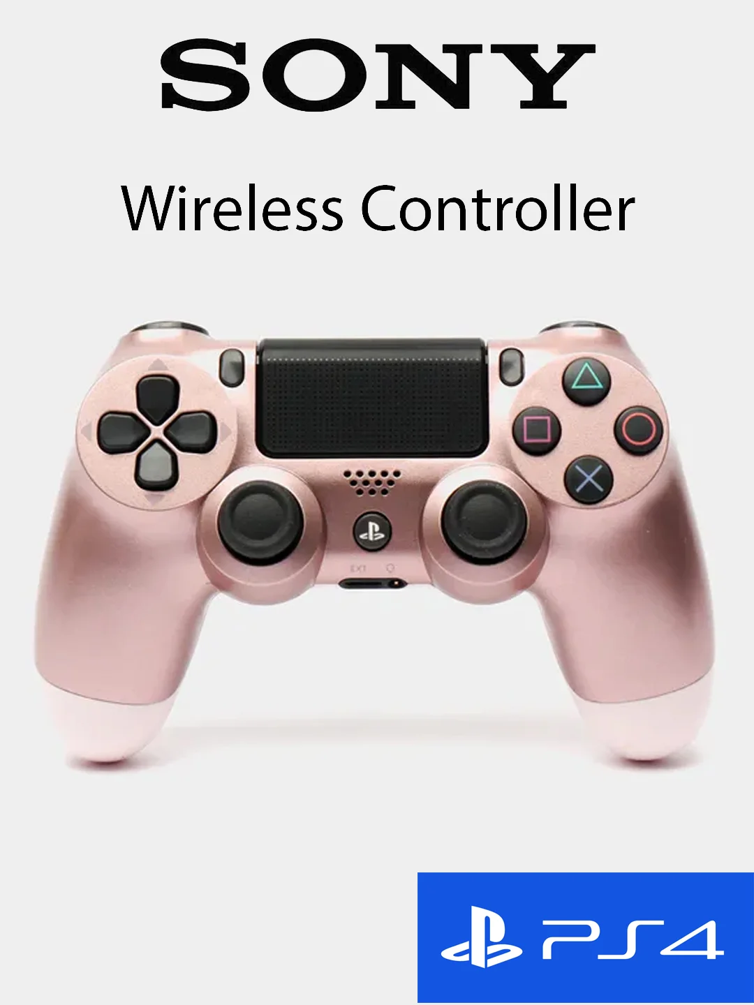 Розовый беспроводной геймпад DuoShock 4 для Sony PlayStation 4