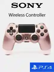 Розовый беспроводной геймпад DuoShock 4 для Sony PlayStation 4