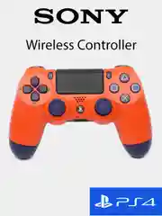 Оранжевый беспроводной геймпад DuoShock 4 для Sony PlayStation 4