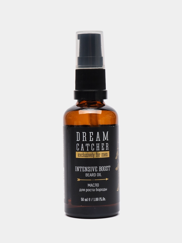 Масло для роста бороды DREAM CATCHER Beard Oil натуральное, с согревающим эффектом, 55 мл