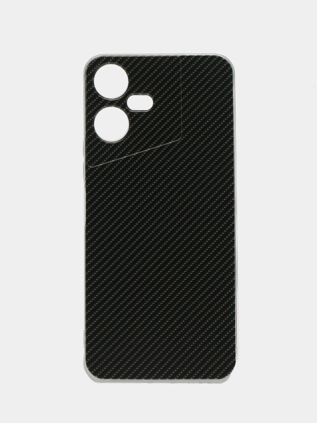 Хаки чехол на Tecno Pova Neo 3 (Текно Пова Нео 3), прозрачный, с рисунком, защита камеры