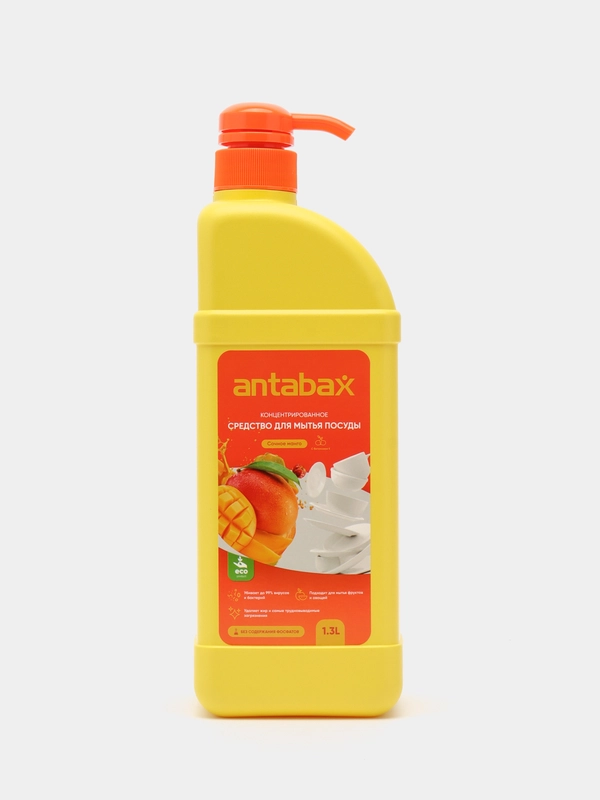 Средство для мытья посуды Antabax на основе манго, 1300мл