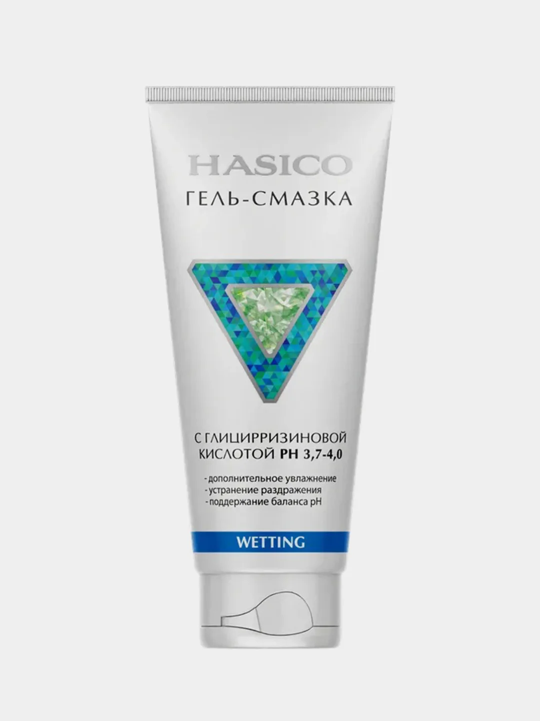 Интимная гель-смазка Hasico с глицирризиновой кислотой, Ph 3,7-4,0, 100 мл
