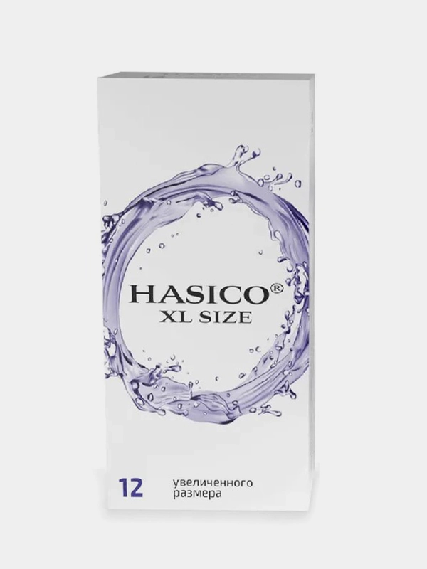 Презервативы Hasico Xl Size, гладкие, 12 штук