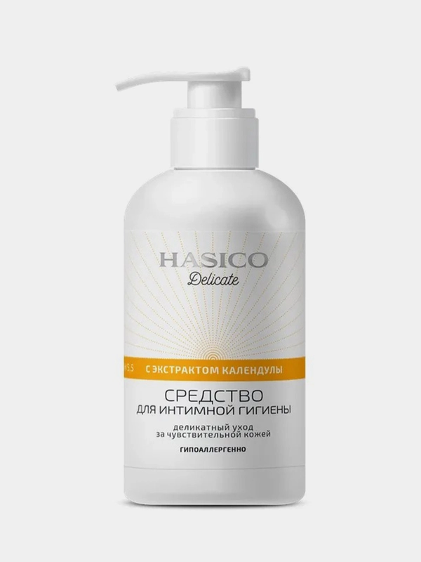 Средство для интимной гигиены Hasico, с экстрактом календулы, 250 мл