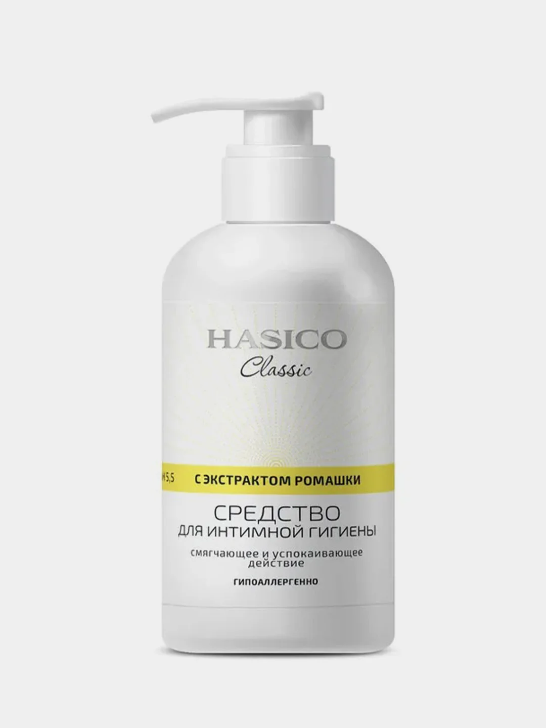 Средство для интимной гигиены Hasico с экстрактом ромашки, 250 мл