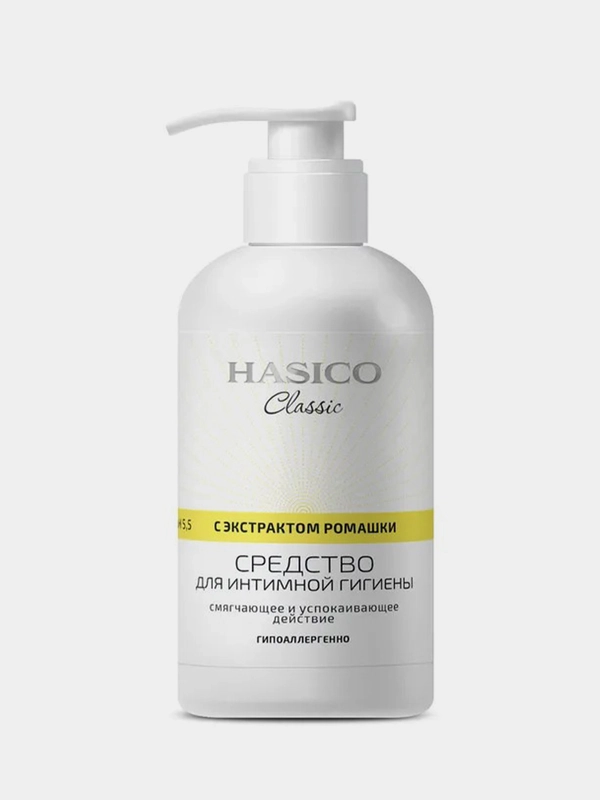 Средство для интимной гигиены Hasico с экстрактом ромашки, 250 мл
