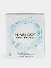 Презервативы Hasico Invisible, ультратонкие, 3 штуки