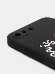 Черный чехол силиконовый аниме "Pockemon. Пикачу"для IPhone 7/8 Plus X Xs XR Max 11 12 Pro Max 13