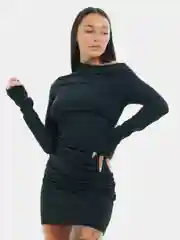 Черный платье женское, мини