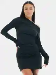 Черный платье женское, мини