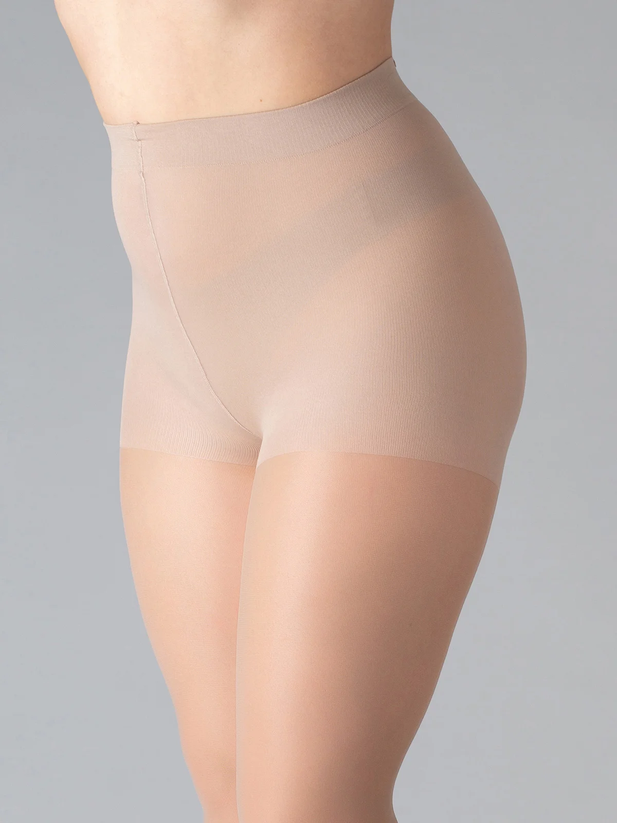Карамельный колготки женские Giulia POSITIVE LOOK 40 COMFORT больших размеров
