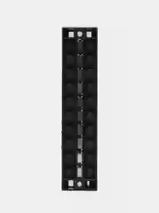 Клеммная колодка винтовая с крышкой, 20 контактов, М4, 25 А, 600 В, 10 AWG, 6 мм2