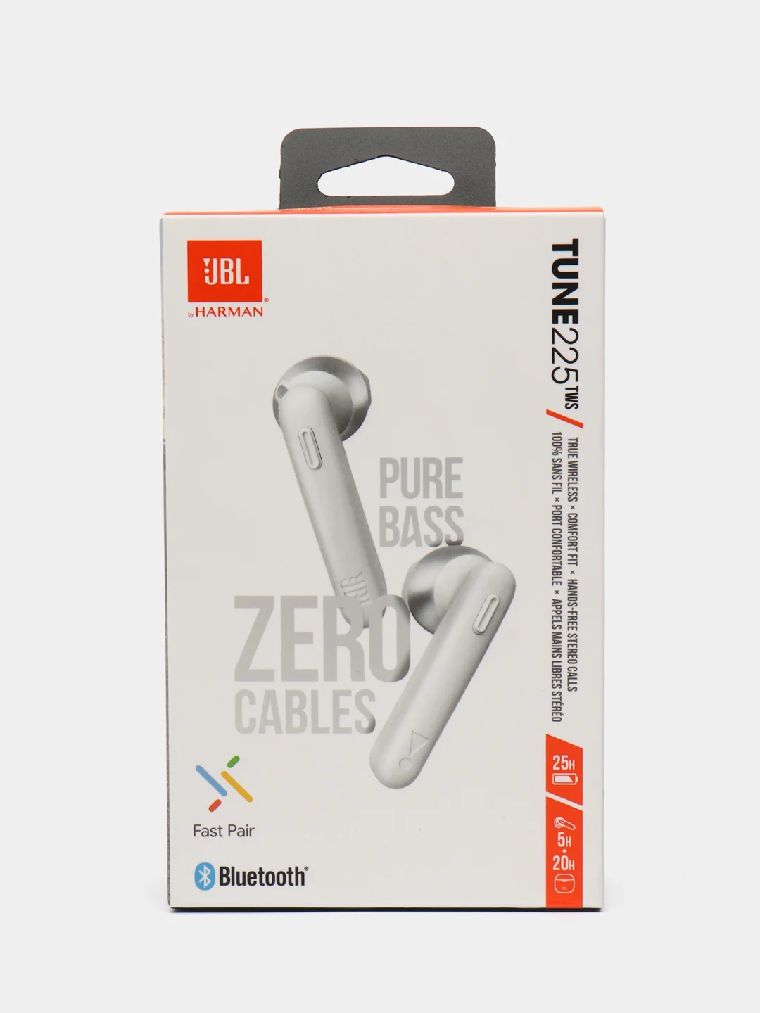 Белый беспроводные наушники JBL Tune 225 TWS