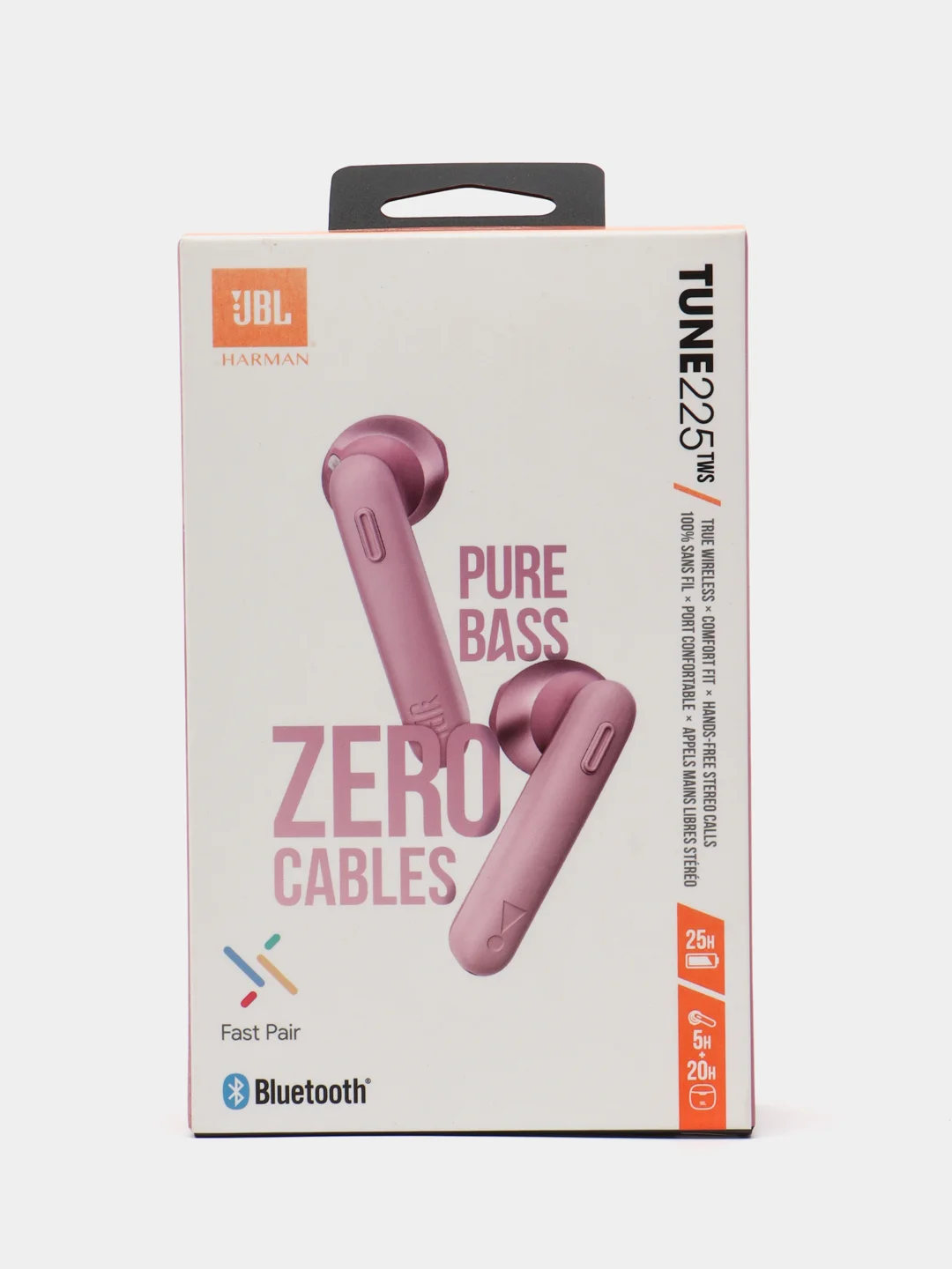 Розовый беспроводные наушники JBL Tune 225 TWS