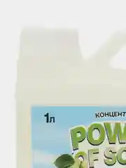 Зеленый средство для мытья посуды и кухонного инвентаря POWER OF SOAP 1 л