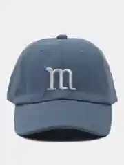 Синий меланж детская кепка M&Ms, унисекс, бейсболка для мальчиков