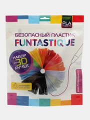 Набор светящегося PLA-пластика для 3D-ручек Funtastique 3 цвета по 10 м