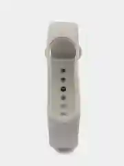 Серый силиконовый ремешок для Xiaomi Mi Band 5/6/7 ксяоми ми бэнд