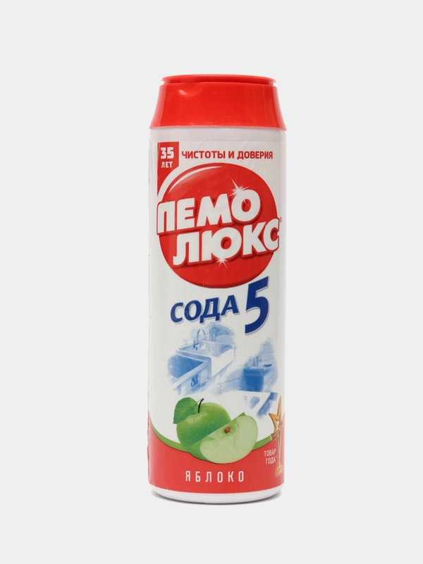 Чистящее средство "Пемолюкс - Яблоко", порошок, универсальный, 480 г