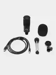 Микрофон BM 85 со стойкой, студийный USB настольный конденсаторный БМ-85 с держателем