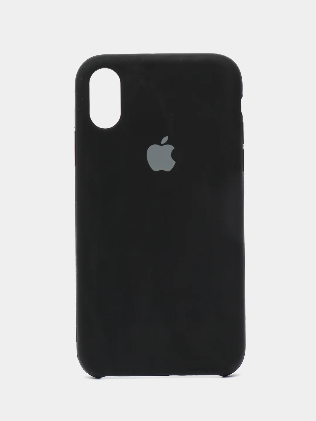 Черный чехол для iPhone XR (Silicone Case)