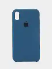 Темно-синий чехол для iPhone XR (Silicone Case)