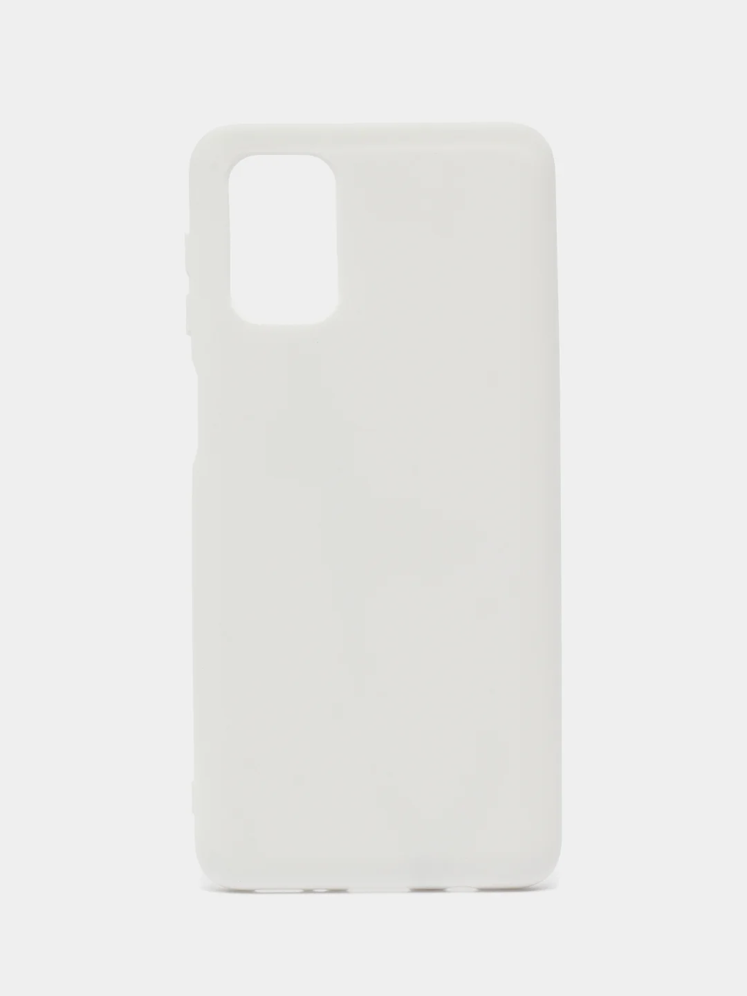 Белый чехол Silicone Case для Samsung M31S