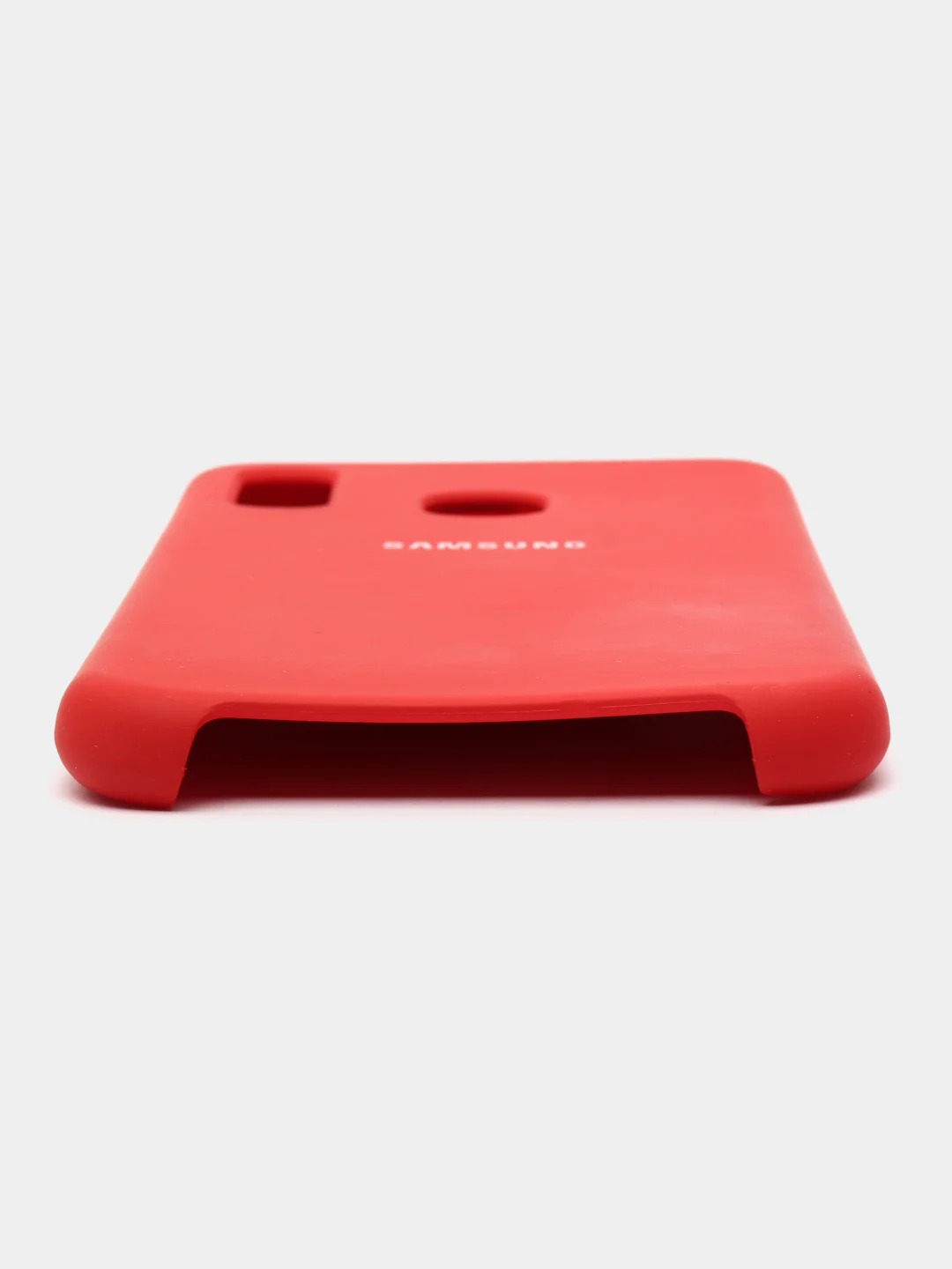 Красный чехол Silicone Case для Samsung A20/A30