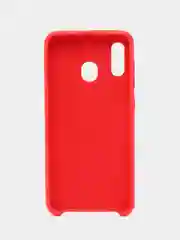Красный чехол Silicone Case для Samsung A20/A30