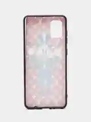 Красный чехол для Samsung A31, с рисунком