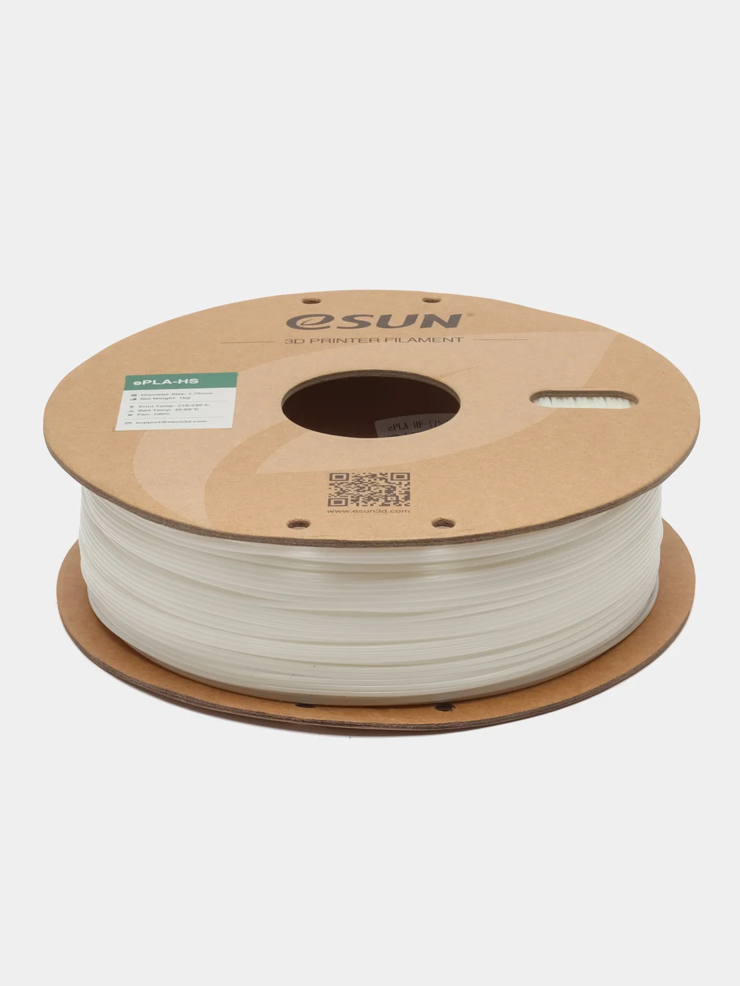 Белый высокоскоростной пластик eSUN PLA-HS High Speed 1kg